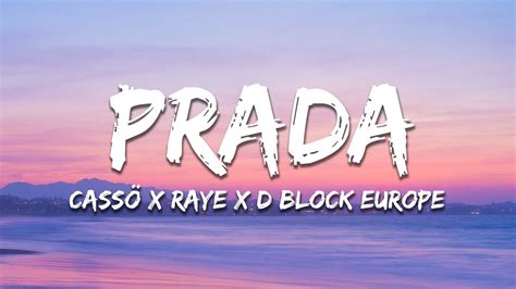 prada casio lyrics|Prada (Cassö, Raye and D.